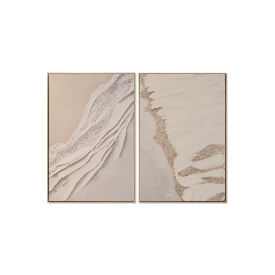 SET 2 CUADROS PINTADO MANO