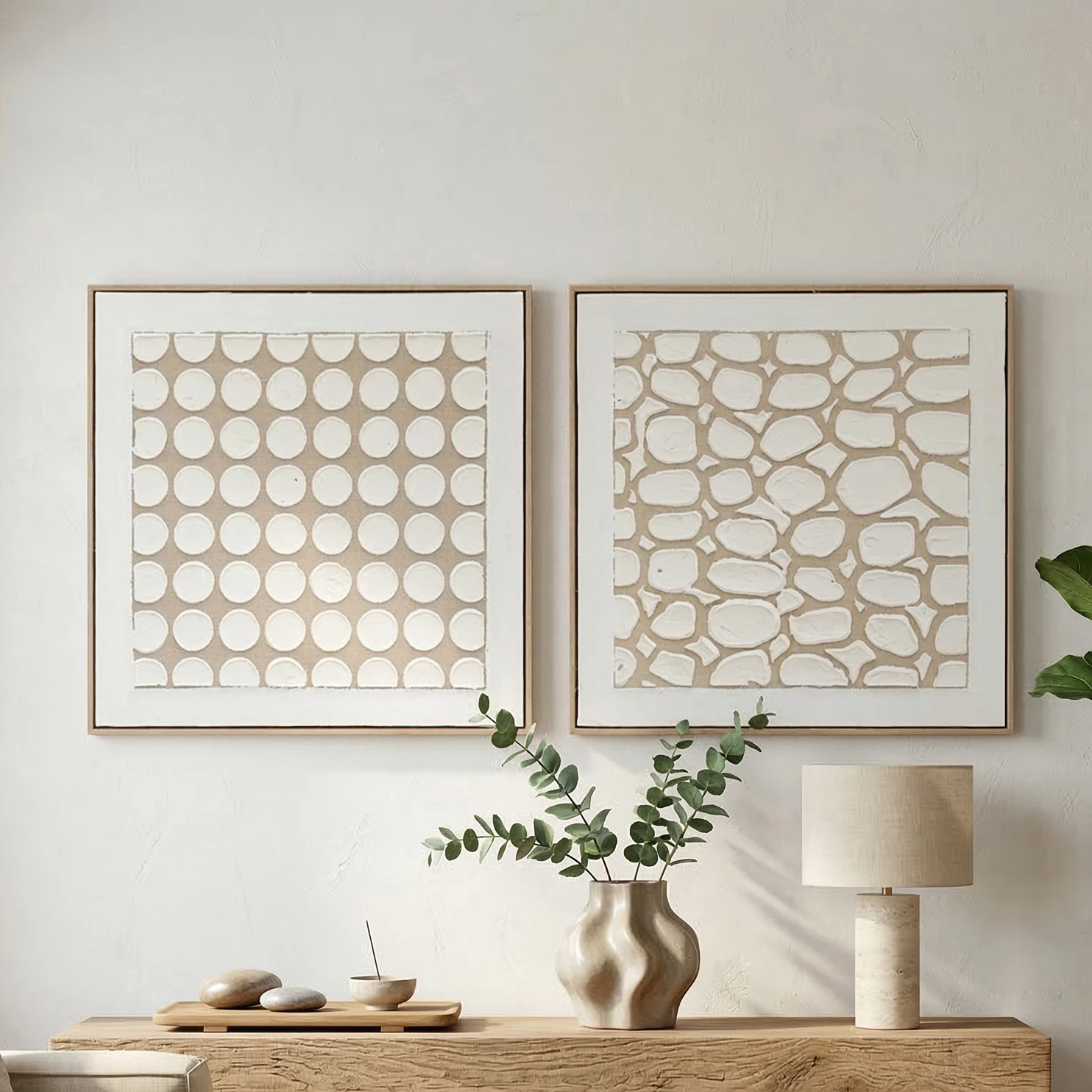 SET 2 CUADROS MODERNO