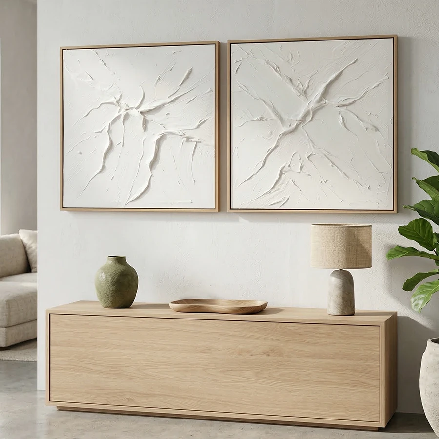 SET 2 CUADROS ABSTRACTO