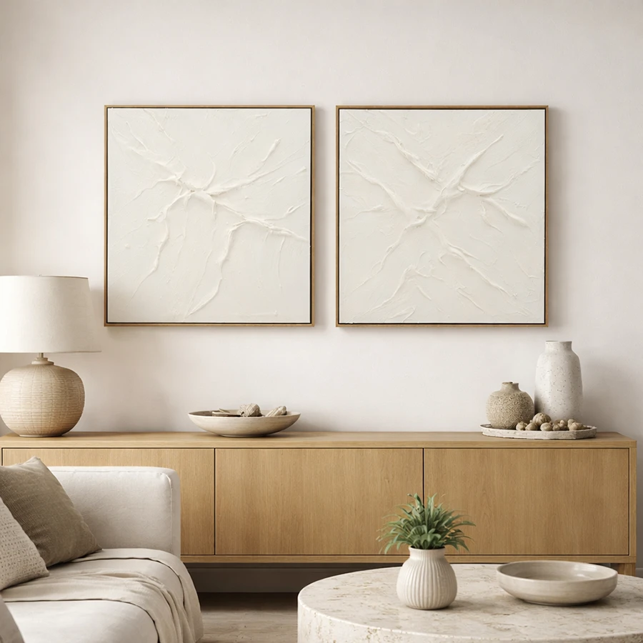 SET 2 CUADROS ABSTRACTO