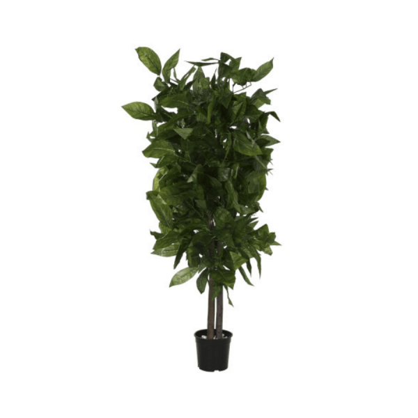 Mango verde de hojas realistas. Planta artificial de La Casa de Carmen