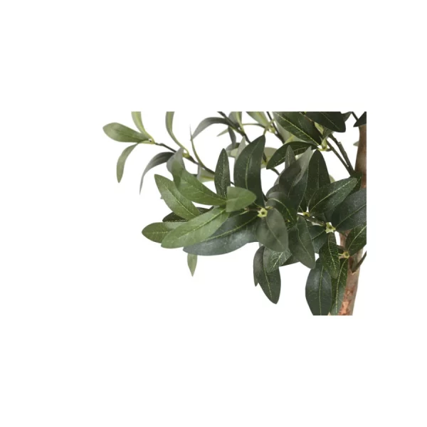 Olivo verde de hojas realistas. Planta artificial de La Casa de Carmen