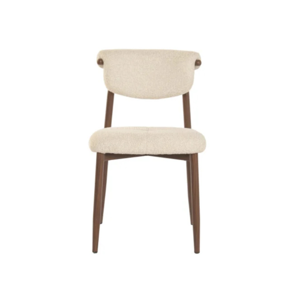 Silla de comedor Siena marr&oacute;n &ndash; Pack de 2