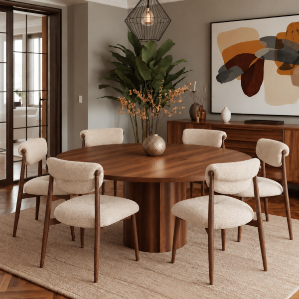 COMEDOR CON SILLA SIENA MARR&Oacute;N