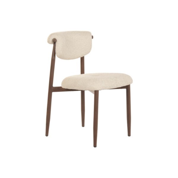 Silla de comedor Siena marr&oacute;n &ndash; Pack de 2 LA CASA DE CARMEN