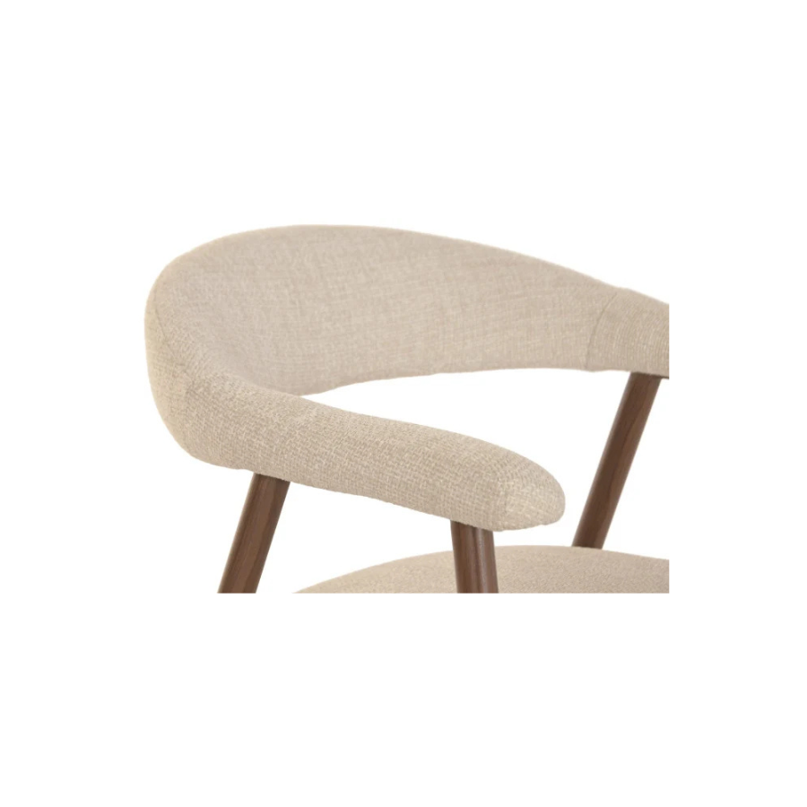 PACK 2 SILLAS DE COMEDOR M&Oacute;NACO BEIGE Y MARR&Oacute;N