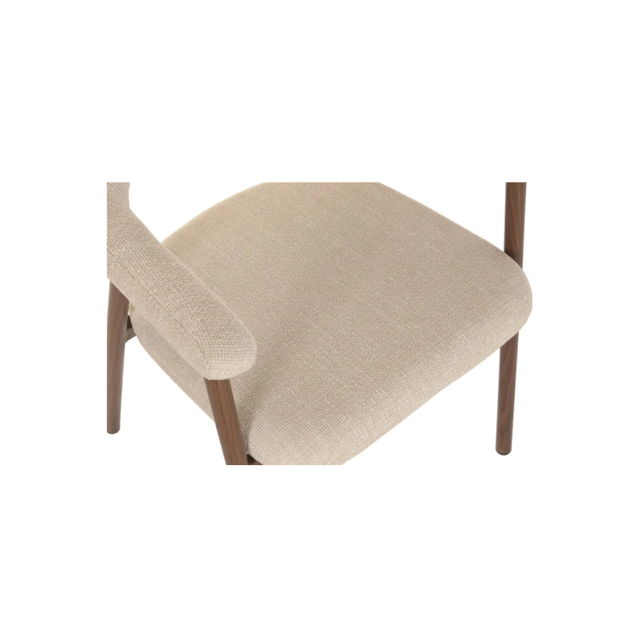 PACK 2 SILLAS DE COMEDOR M&Oacute;NACO BEIGE Y MARR&Oacute;N