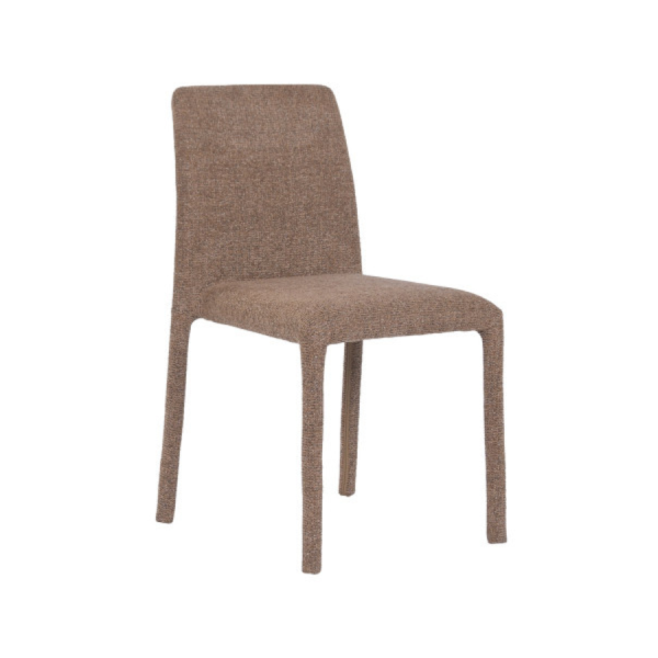 Pack de 2 sillas de comedor Mil&aacute;n Terracota tapizadas con estructura met&aacute;lica &ndash; La Casa de Carmen