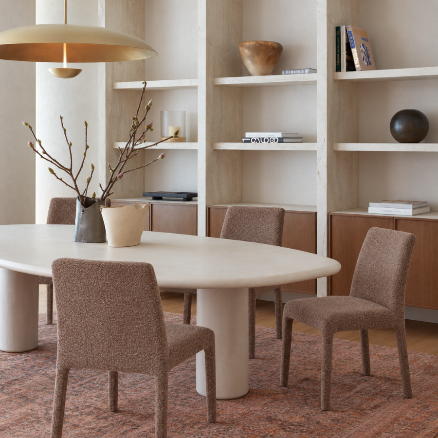 PACK 2 SILLAS DE COMEDOR MIL&Aacute;N TERRACOTA