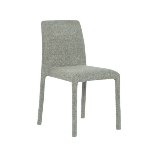 Pack de 2 sillas de comedor Mil&aacute;n Verde tapizadas con estructura met&aacute;lica &ndash; La Casa de Carmen