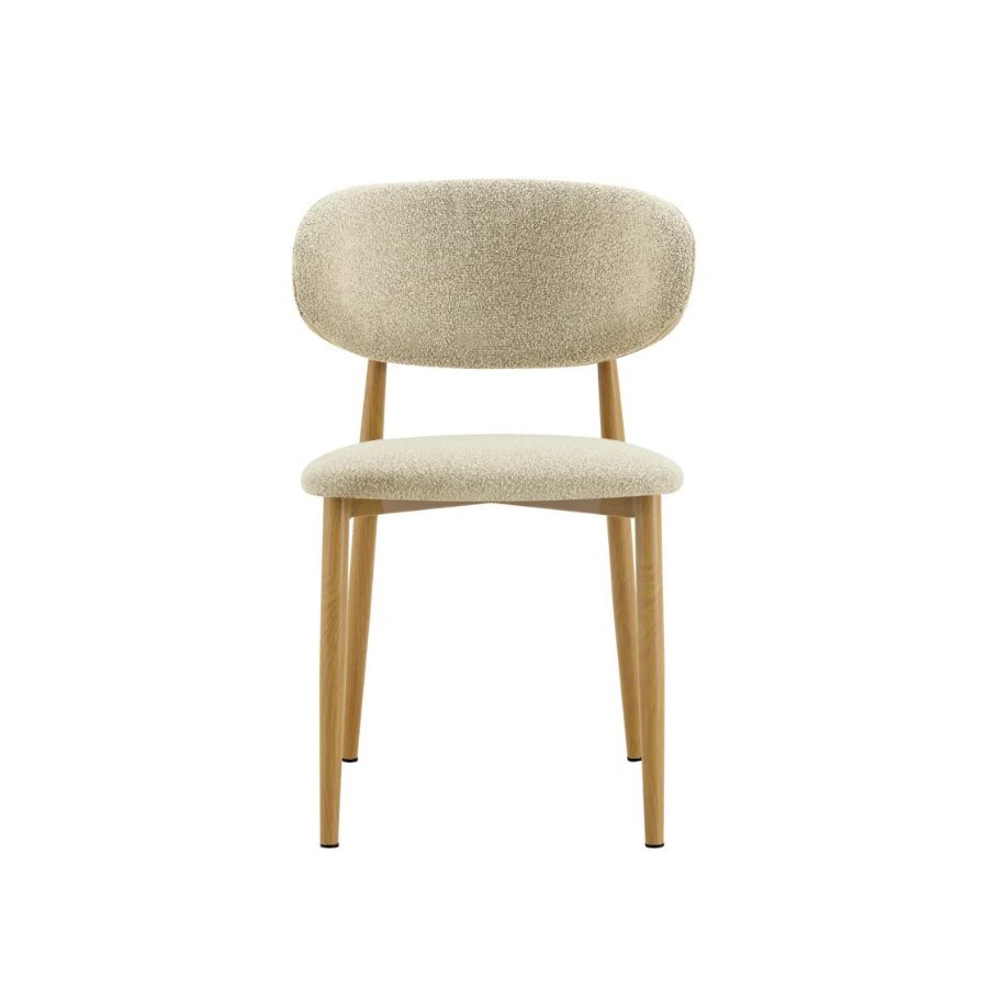 PACK 2 SILLAS DE COMEDOR OSLO BEIGE